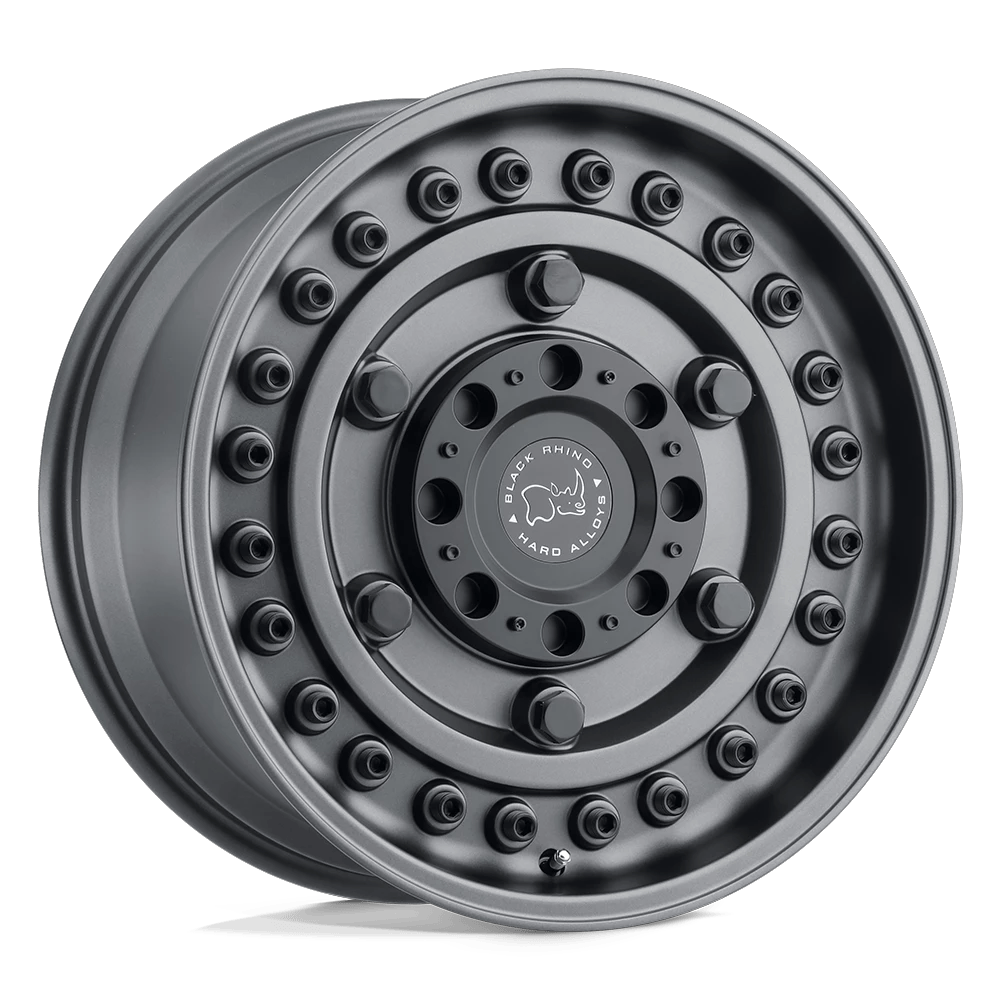 Black Rhino Hard Alloys ARMORY 16x8 ET-10 6x120/5.5 Gun Black