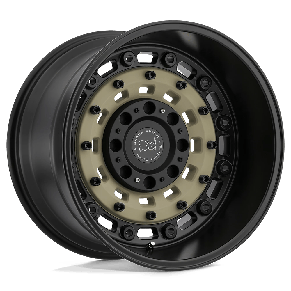 Black Rhino Hard Alloys ARSENAL 20x12 ET-44 5x127 Sand On Black
