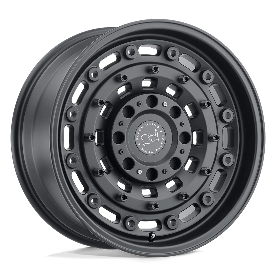 Black Rhino Hard Alloys ARSENAL 17x9.5 ET-18 8x180 Textured Matte Black