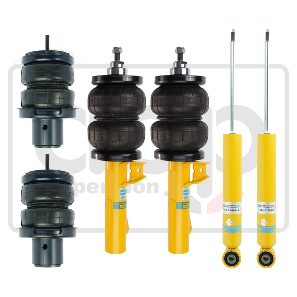 ABP Audi A3/S3/RS3 8V Front & Rear Bags/Struts (Independent Rear Suspension)