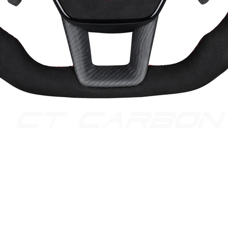 AUDI A6/S6/RS6 & A7/S7/RS7 C8 FULL ALCANTARA FLAT BOTTOM CUSTOM STEERING WHEEL