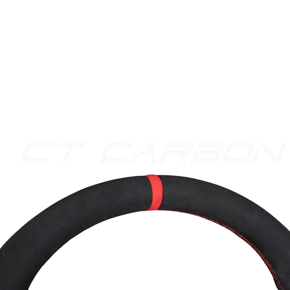 AUDI A6/S6/RS6 & A7/S7/RS7 C8 FULL ALCANTARA FLAT BOTTOM CUSTOM STEERING WHEEL