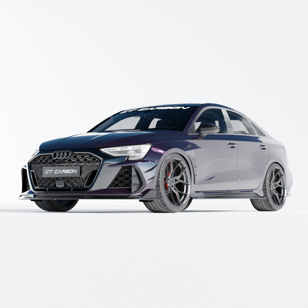 AUDI RS3 8Y 2025+ FACELIFT SALOON FULL CARBON FIBRE KIT - CT DESIGN V2