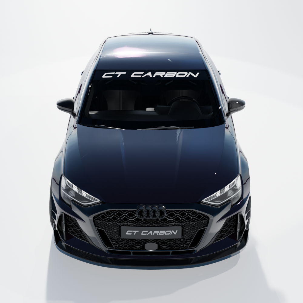AUDI RS3 8Y 2025+ FACELIFT SALOON FULL CARBON FIBRE KIT - CT DESIGN V2