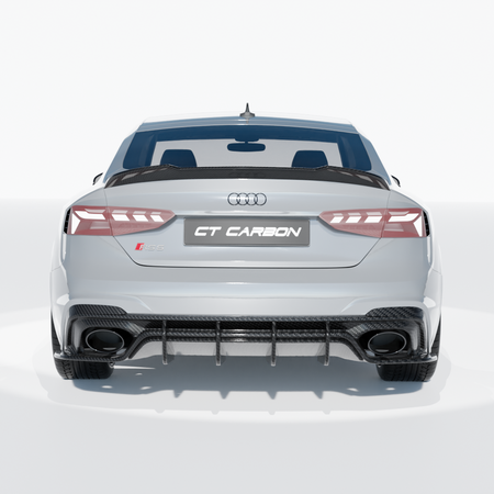AUDI RS5 B9.5 SPORTBACK 2020-2024 FULL CARBON FIBRE KIT - CT DESIGN-Kit-CT CARBON-CT Carbon - High-quality carbon fiber and gloss black aerodynamic parts for premium sports and luxury vehicles.