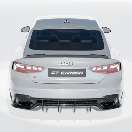AUDI RS5 B9.5 SPORTBACK 2020-2024 FULL CARBON FIBRE KIT - CT DESIGN-Kit-CT CARBON-CT Carbon - High-quality carbon fiber and gloss black aerodynamic parts for premium sports and luxury vehicles.