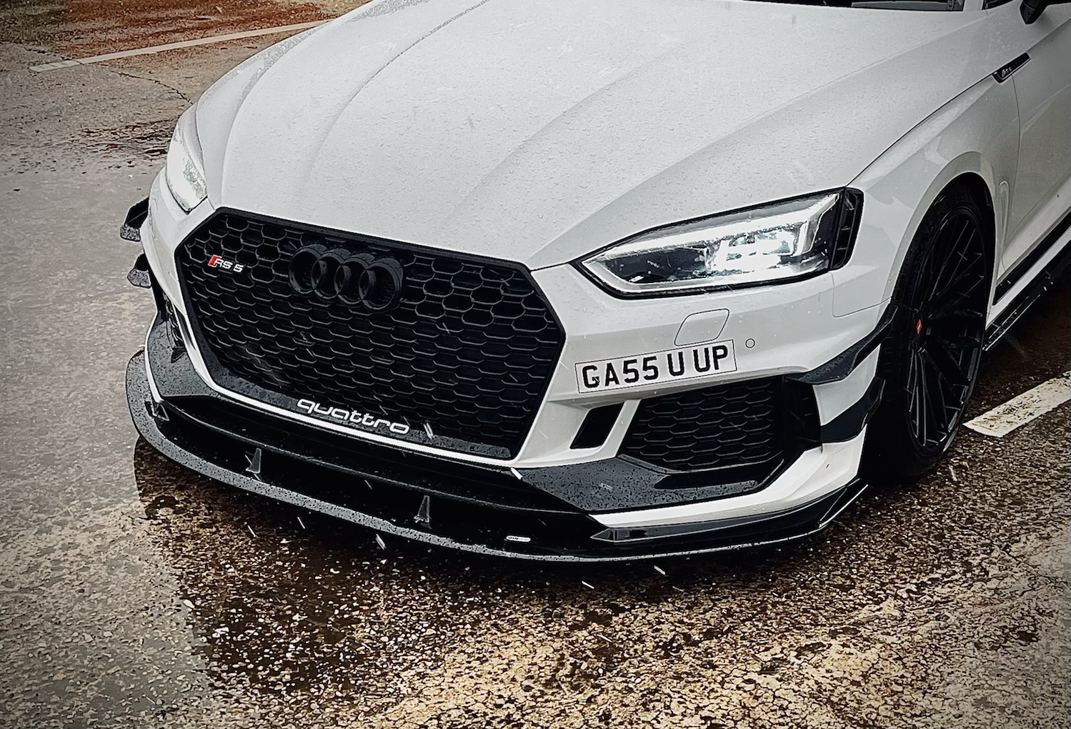 Audi RS5 B9 Coupe - Front Canards