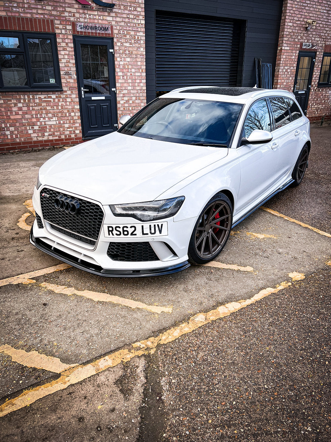 Audi RS6 C7.5 Avant - Side Skirt Splitters