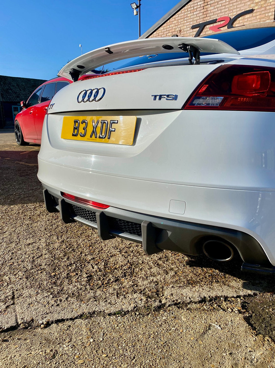 Audi TTS MK2 Facelift - Rear Diffuser Fins