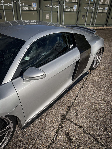 Audi R8 Gen 1 Pre Facelift - Side Skirt Splitters