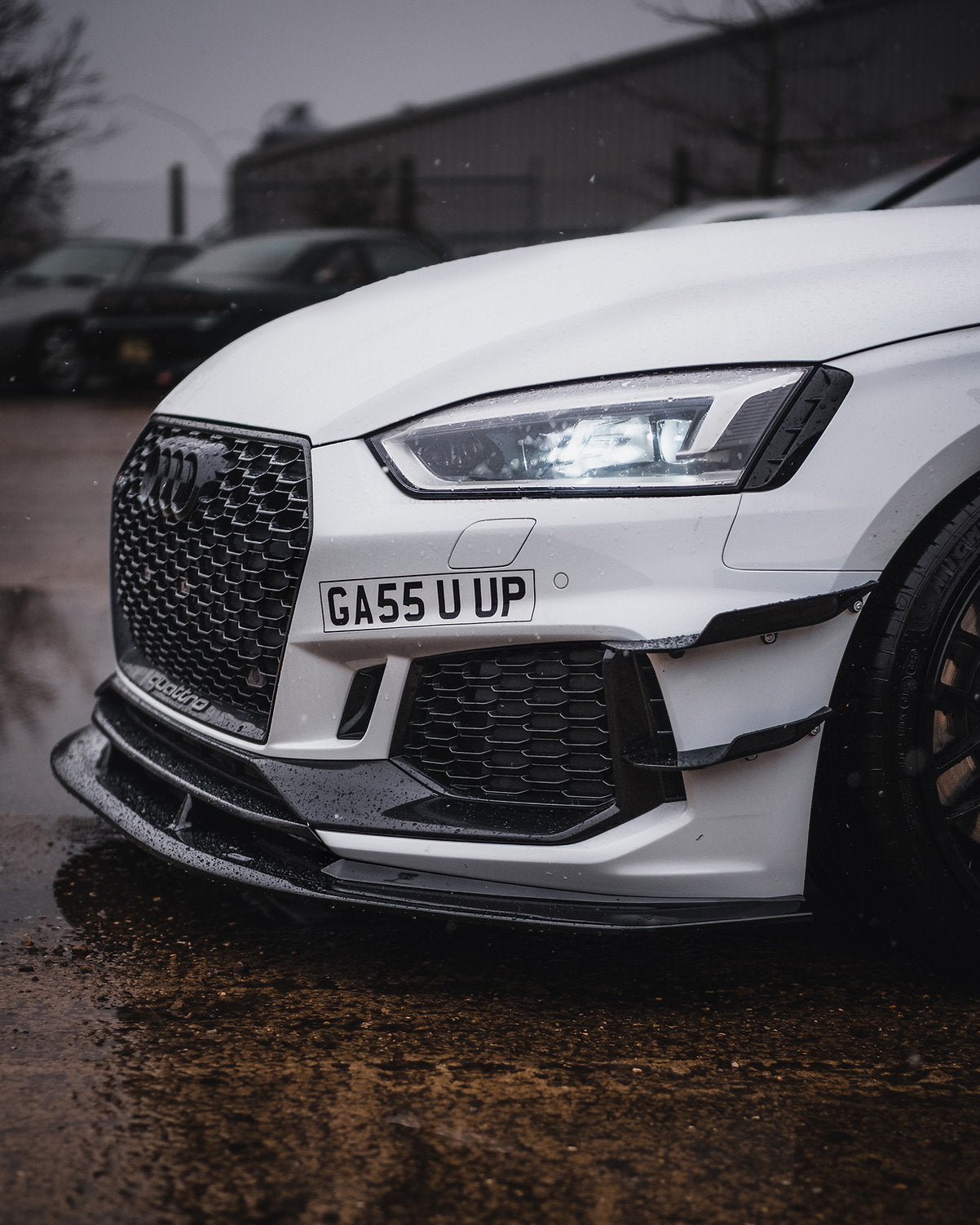 Audi RS5 B9 Coupe - Front Canards