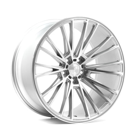 AXE CF2 19x8.5 ET40 5x115 Gloss Silver & Polished