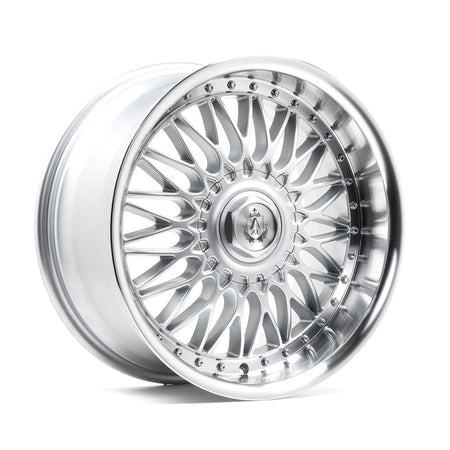 AXE EX10 18x9 ET35 4x98 Gloss Silver & Polished