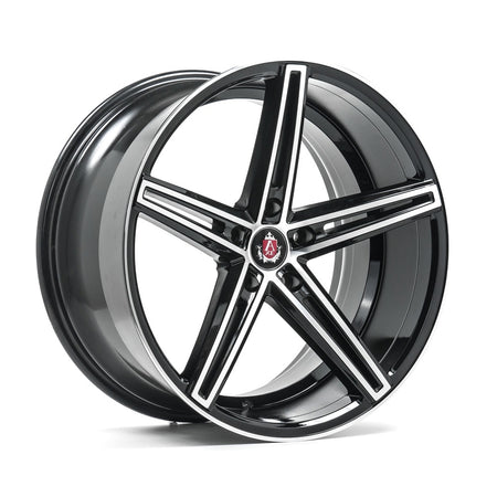 AXE EX14 18x8 ET42 5x118 Gloss Black & Polished
