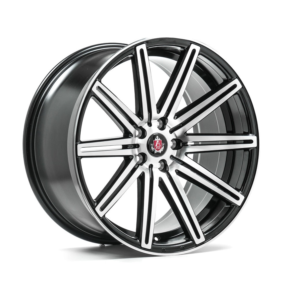 AXE EX15 18x8 ET40 5x114.3 Gloss Black & Polished