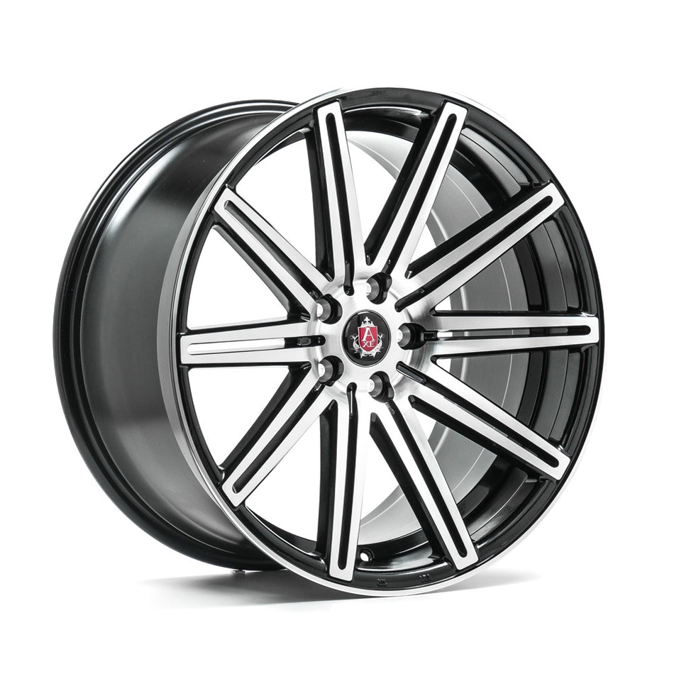 AXE EX15 20x9 ET40 5x108 Gloss Black & Polished