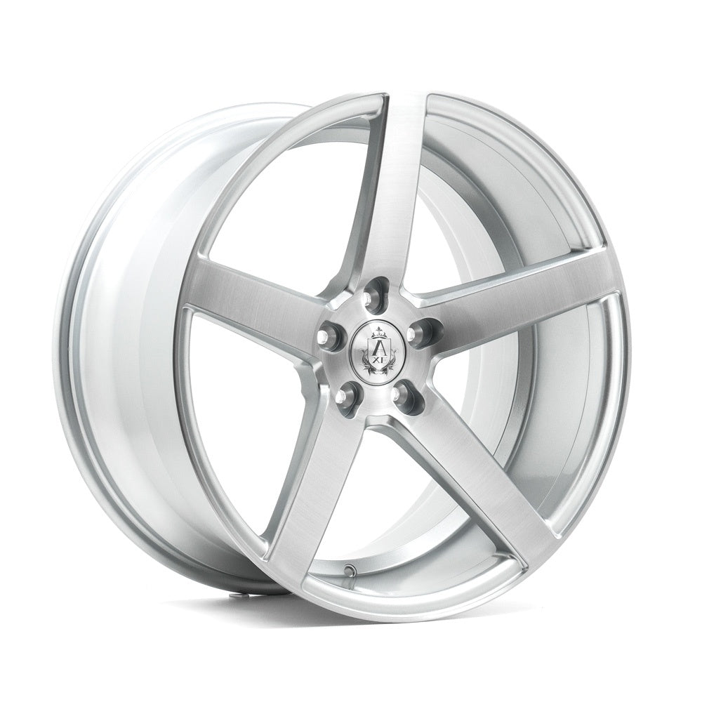 AXE EX18 20x9 ET38 5x108 Gloss Silver & Polished