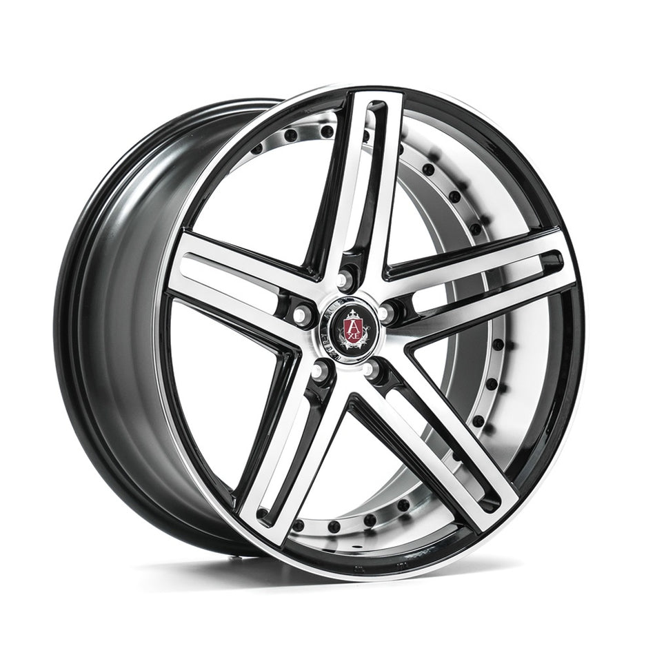 AXE EX20 22x10.5 ET33 5x120 Gloss Black & Polished