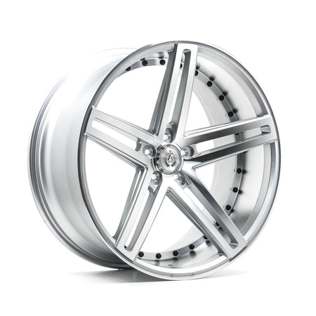 AXE EX20 19x8.5 ET40 5x112 Gloss Silver & Polished