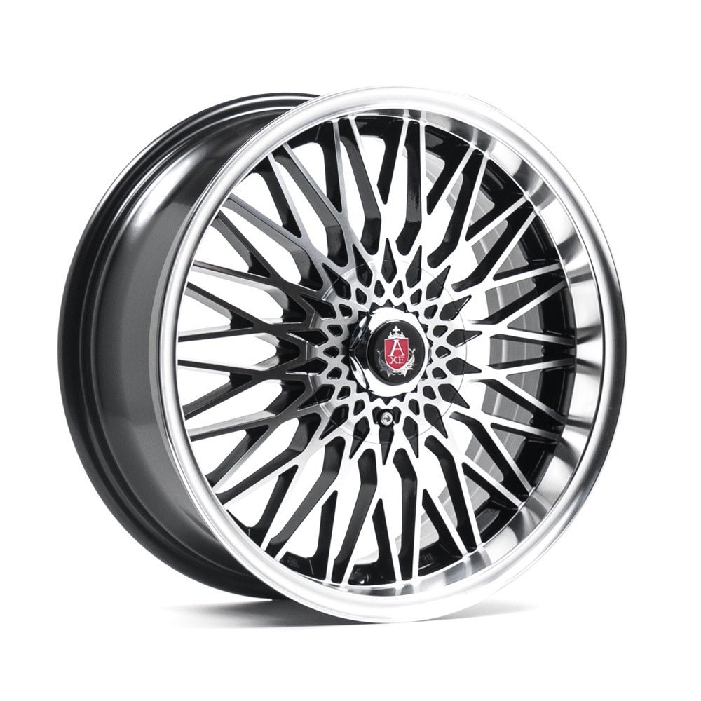 AXE EX3 17x7.5 ET35 4x98 Gloss Black & Polished