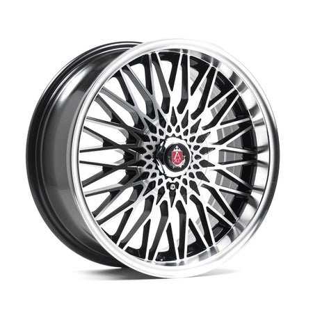 AXE EX3 17x7.5 ET35 4x108 Gloss Black & Polished