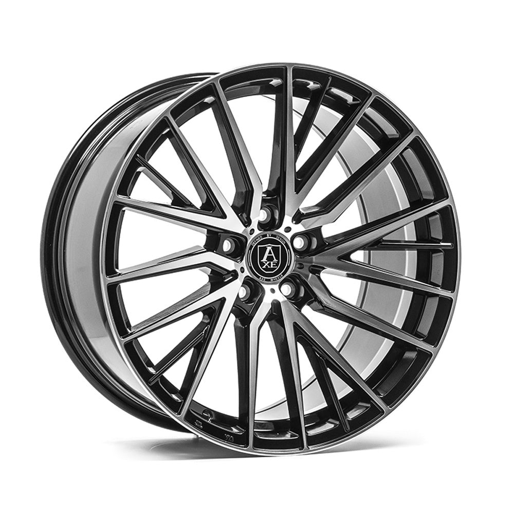 AXE EX40 20x8.5 ET25 5x110 Gloss Black & Polished