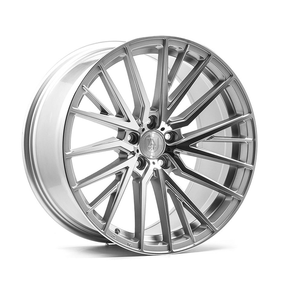 AXE EX40 20x10 ET40 5x114.3 Gloss Silver & Polished
