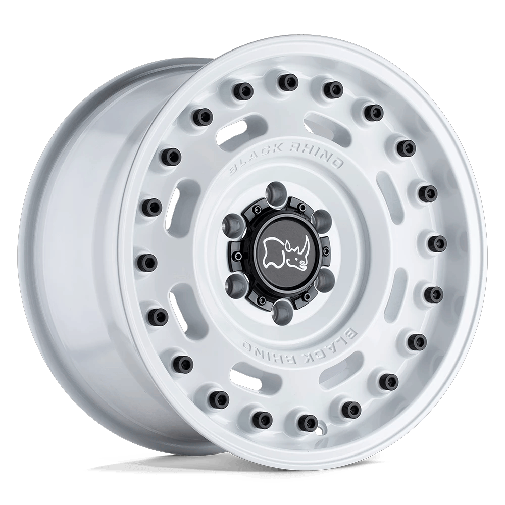 Black Rhino Hard Alloys AXLE 17x9.5 ET6 6x139.7 Gloss White