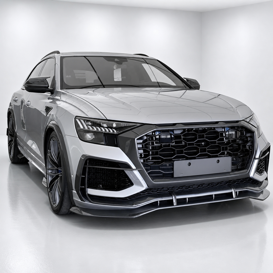 Audi RSQ8 4M Carbon Fiber Side Mirror Covers