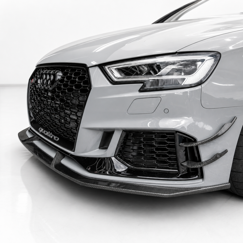 Audi RS3 8V.5 Carbon Fiber Front Bumper Splitter Lip V1