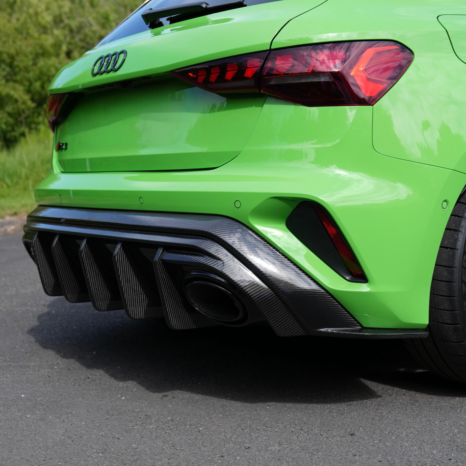 Audi RS3 8Y.5 Facelift Carbon Fibre Rear Diffuser