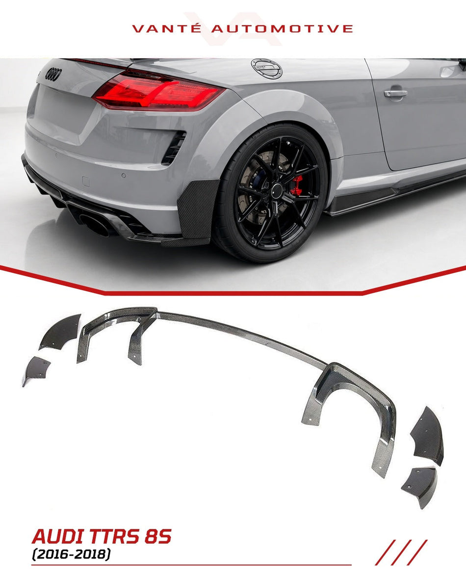 Audi TTRS 8S Carbon Fiber Rear Diffuser