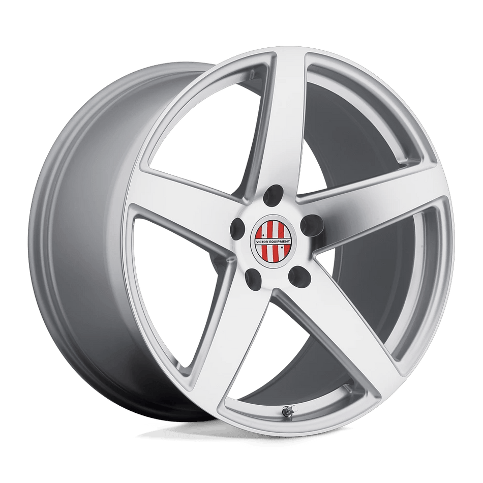 Victor Equipment BADEN 18x11 ET55 5x130 Silver w/ Mirror Cut Face