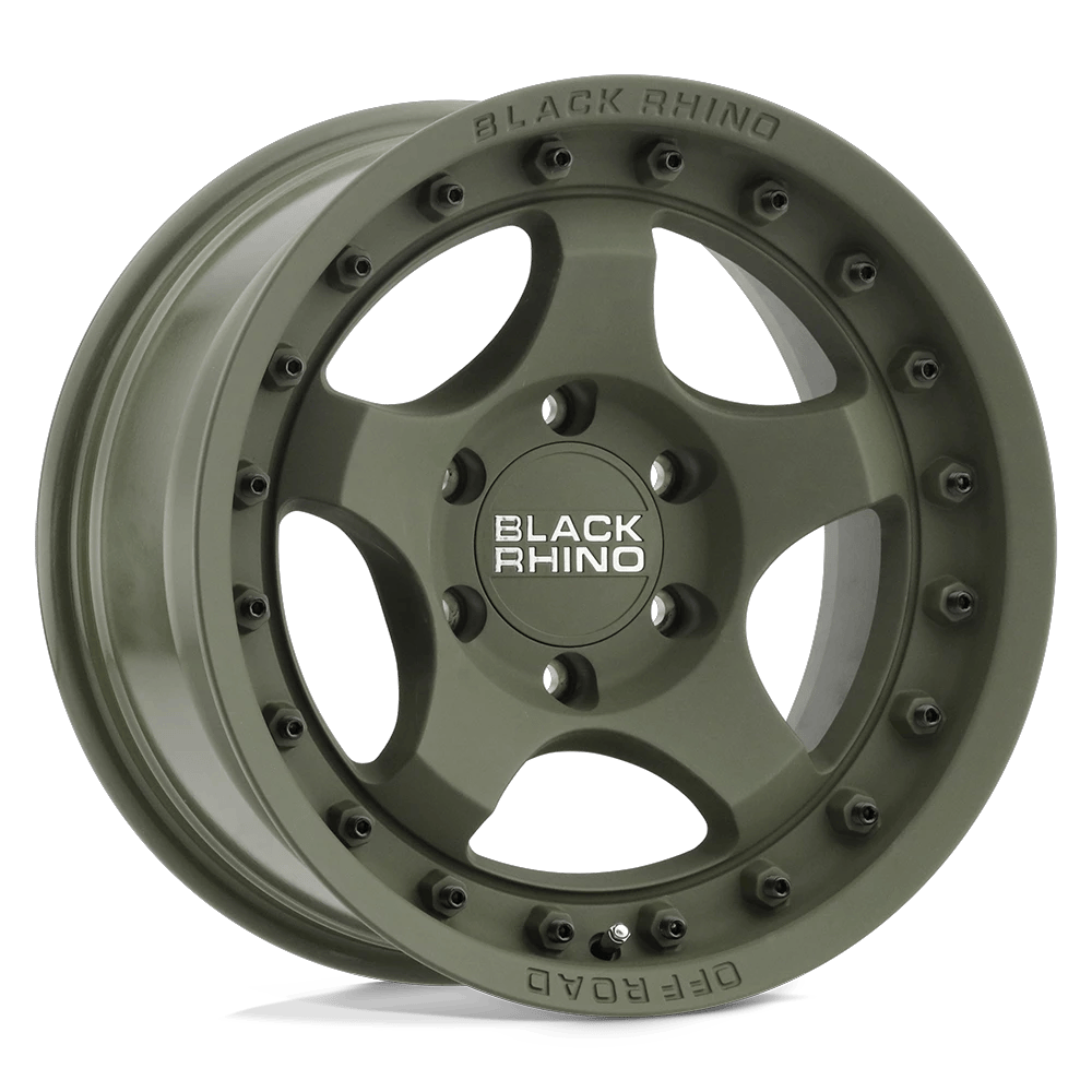 Black Rhino Hard Alloys BANTAM 18x9 ET12 6x139.7 Olive Drab Green
