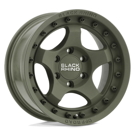Black Rhino Hard Alloys BANTAM 18x9 ET12 6x139.7 Olive Drab Green