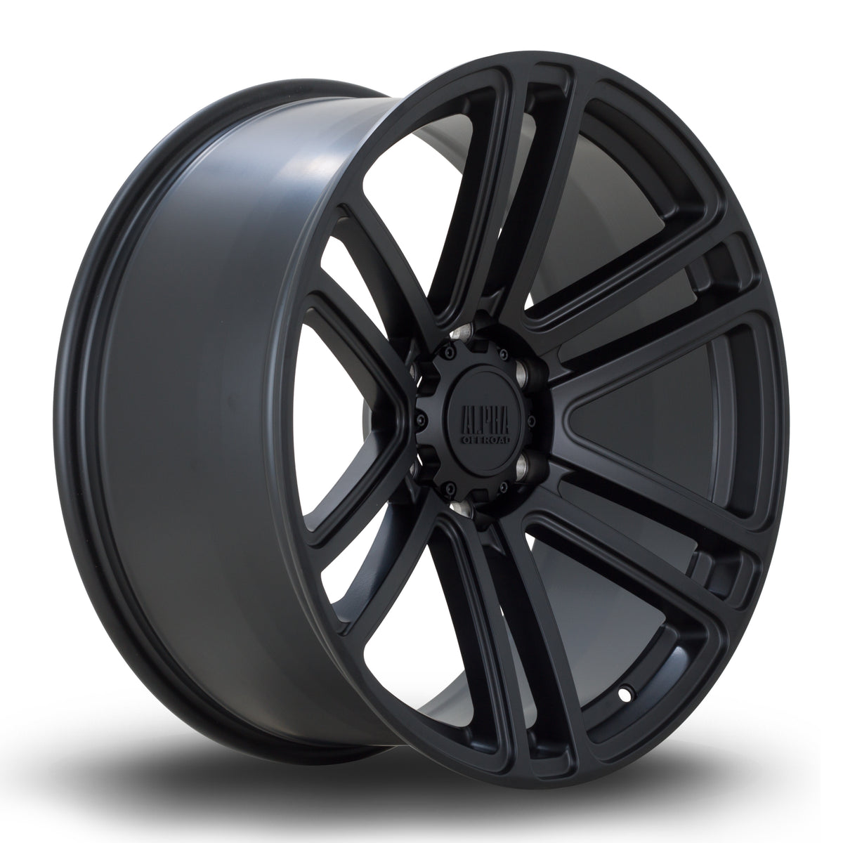 Alpha Offroad Barricade 20x9 ET10 6x114.3 SBlack