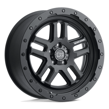 Black Rhino Hard Alloys BARSTOW 20x9.5 ET-18 5x127 Textured Matte Black