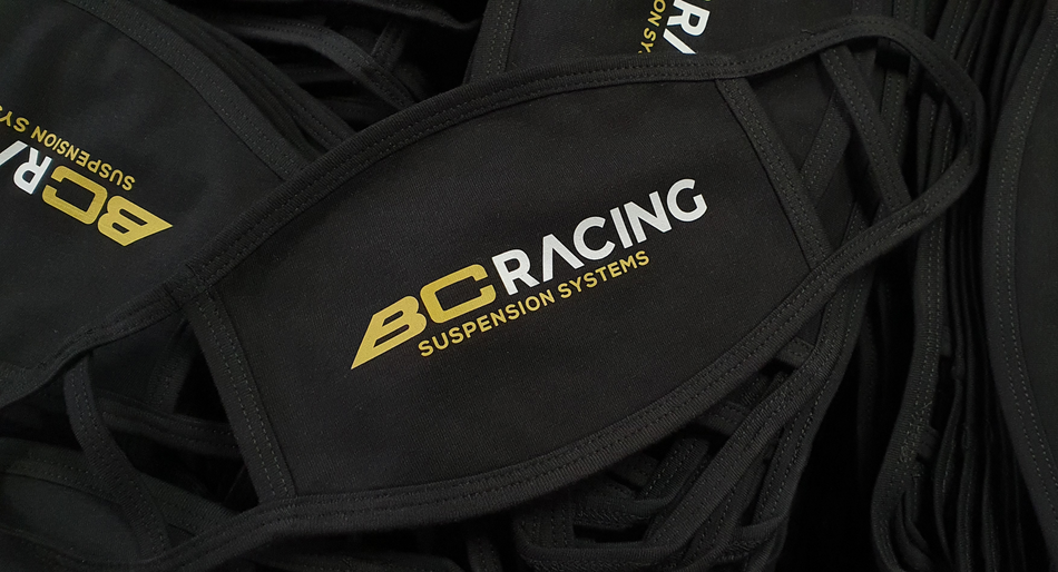 Face Mask (Black & Gold)