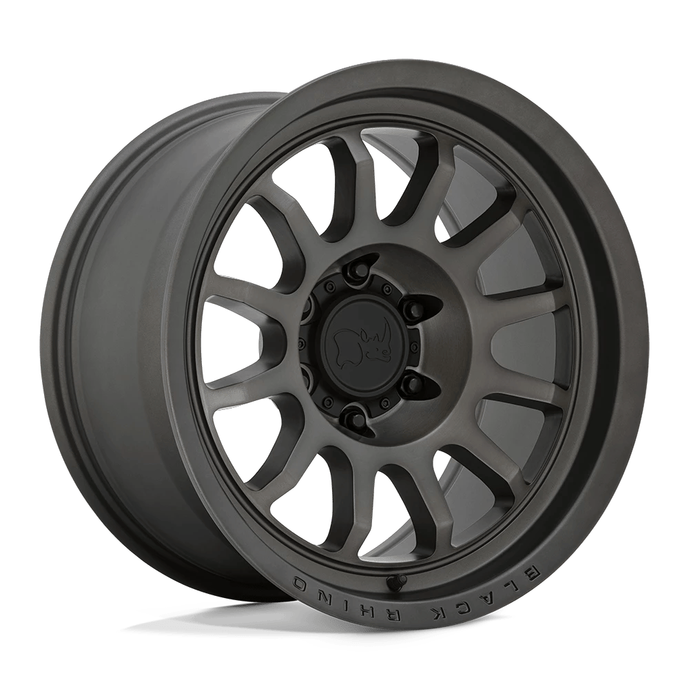 Black Rhino Hard Alloys RAPID 17x8.5 ET0 6x114.3 Matte Brushed Gunmetal