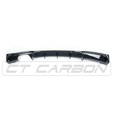 BLAK BY CT Diffuser BMW 3 SERIES F30 GLOSS BLACK LEFT EXHAUST DIFFUSER - MP STYLE - BLAK BY CT CARBON