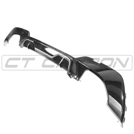 BLAK BY CT Diffuser BMW G20 3 SERIES GLOSS BLACK DIFFUSER - MP STYLE (QUAD TIPS)