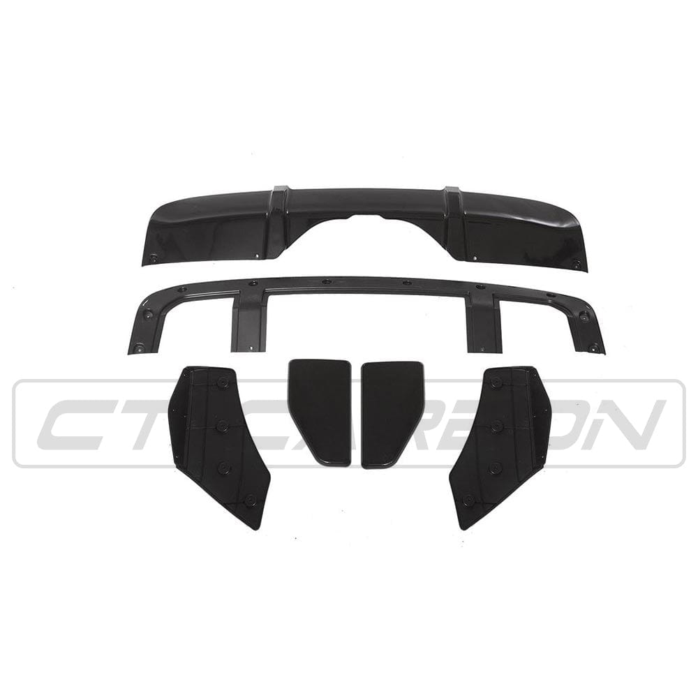 BLAK BY CT FULL KIT BMW X5 F15 GLOSS BLACK FULL KIT - MP STYLE - BLAK BY CT CARBON