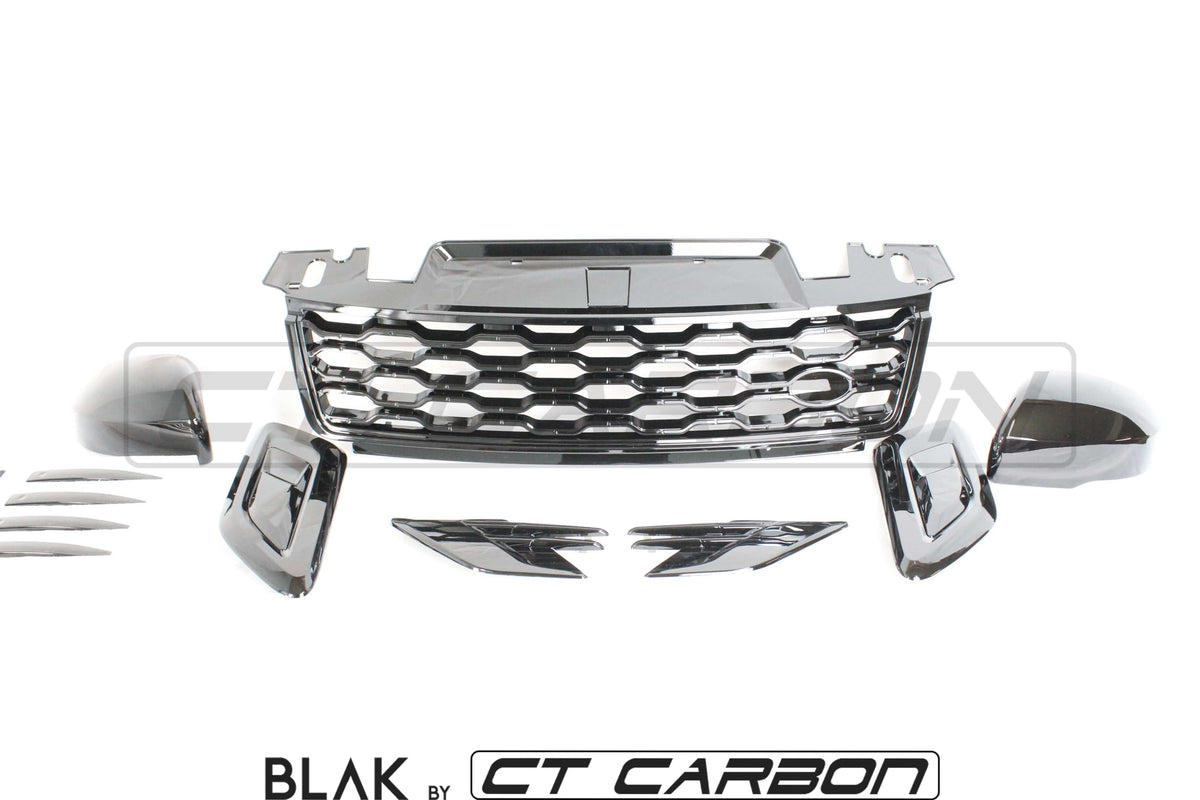 BLAK BY CT FULL KIT RANGE ROVER SPORT L494 FULL BLACK EDITION TRIM PACK - 2018+