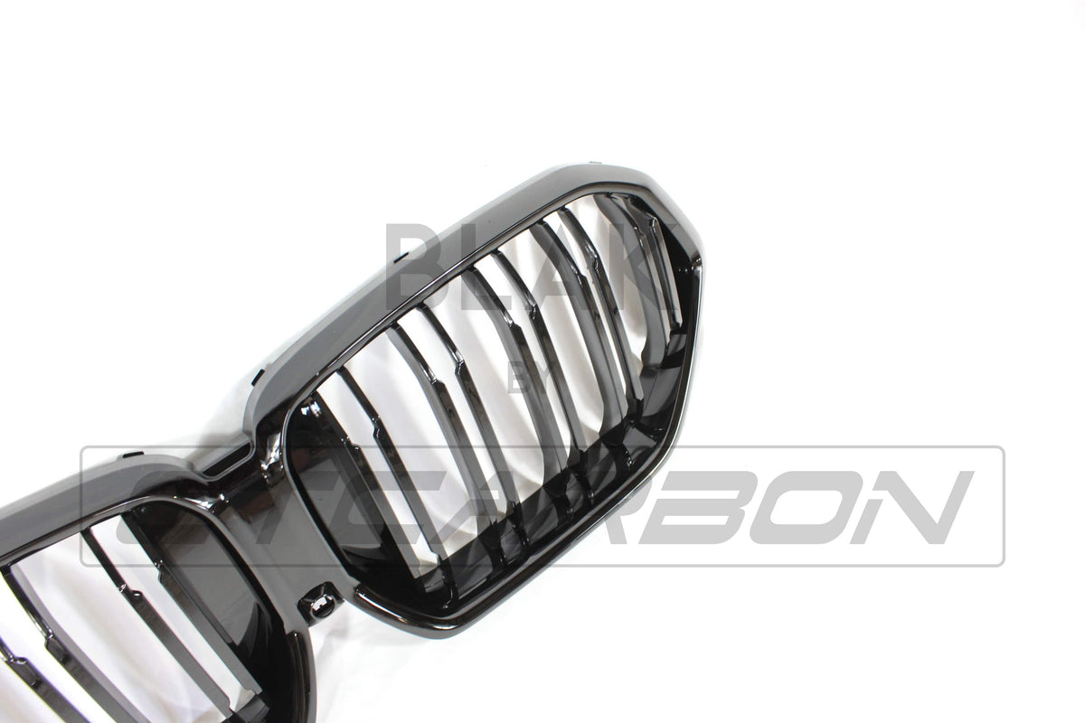 BLAK BY CT Grille BMW G06 X6 DOUBLE SLAT BLACK GRILLES - BLAK BY CT CARBON