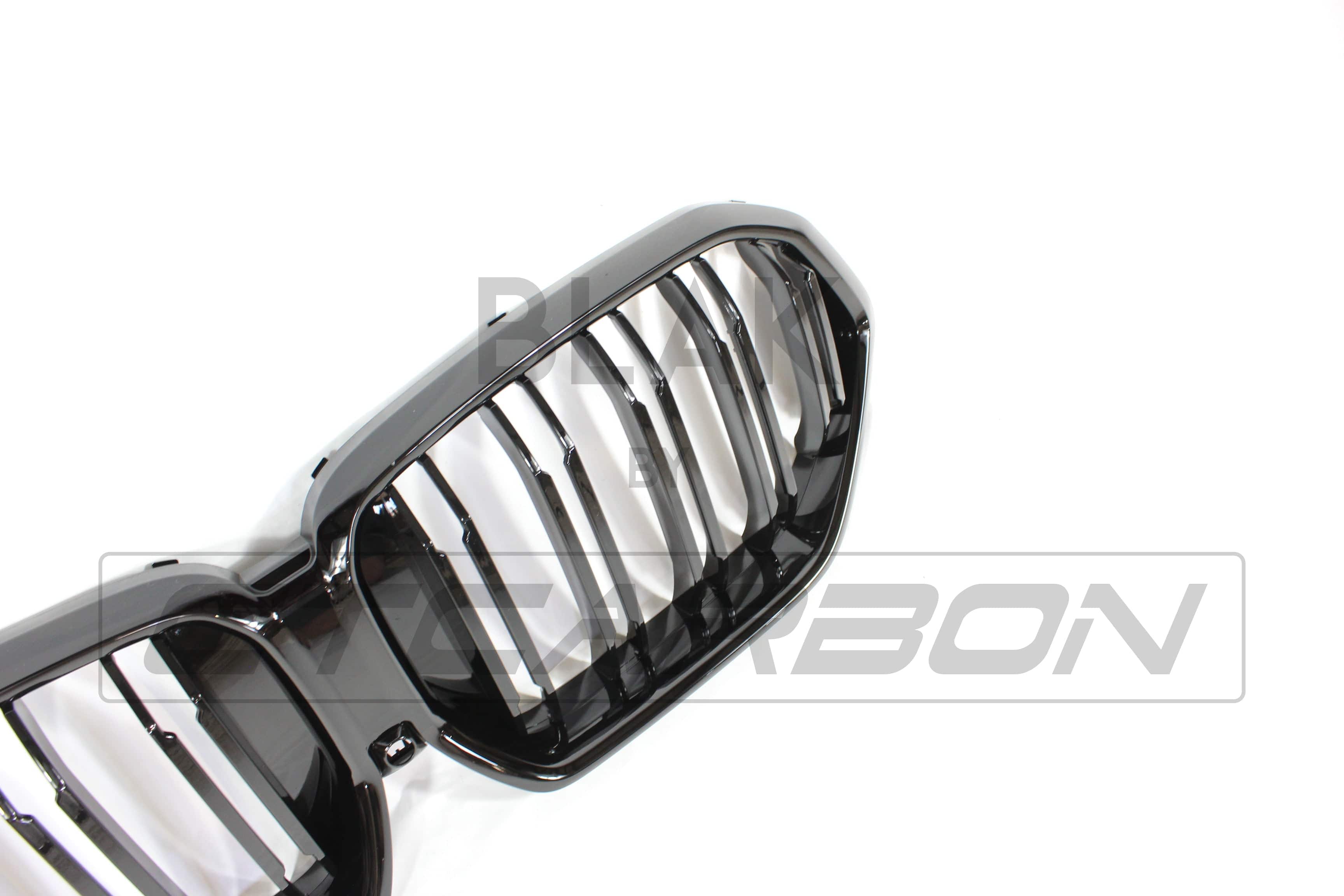 BLAK BY CT Grille BMW G06 X6 DOUBLE SLAT BLACK GRILLES - BLAK BY CT CARBON