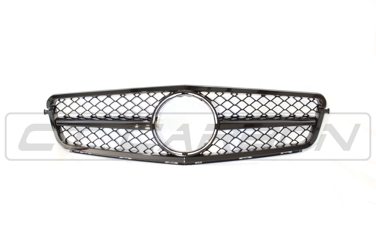 BLAK BY CT Grille MERCEDES W204 C CLASS BLACK GRILLE