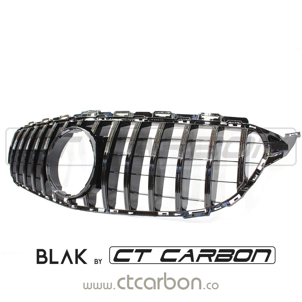 BLAK BY CT GRILLE MERCEDES W205 C CLASS 2019+ AMG BLACK GRILLE (WITHOUT CAMERA)