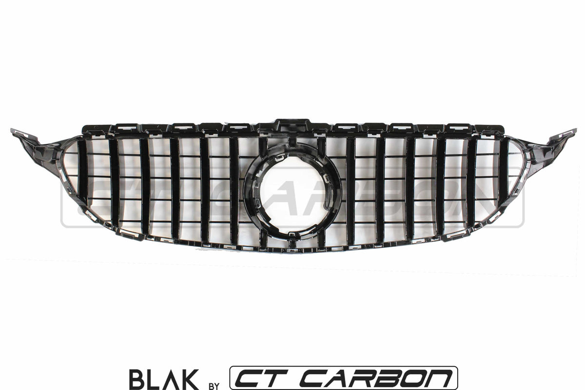 BLAK BY CT Grille MERCEDES W205 C63 AMG 2014-2018 AMG GT BLACK GRILLE (WITH CAMERA)