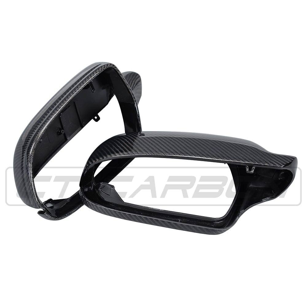 BLAK BY CT Mirror Replacements AUDI A4/S4/A5/S5 B8.5 2012-2016 CARBON FIBRE MIRRORS