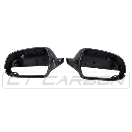 BLAK BY CT Mirror Replacements AUDI A4/S4/A5/S5 B8.5 2012-2016 CARBON FIBRE MIRRORS